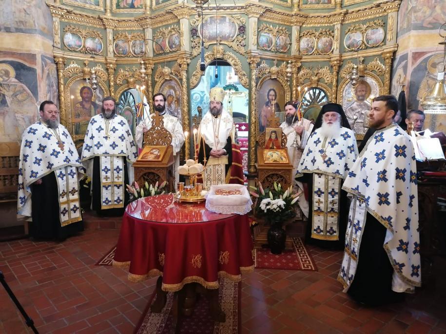 PS Părinte Nichifor Botoșăneanul la Mănăstirea Coșula