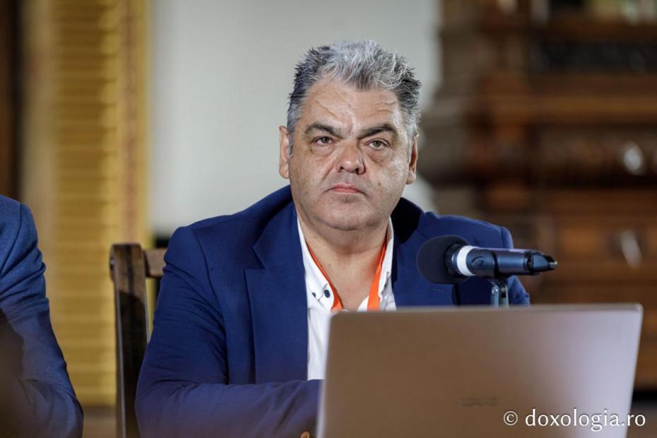 Dimitrios Galanis, prezent la Atelierul de muzică psaltică „Stilul calofonic de la tehnică la interpretare” / Foto: Oana Nechifor