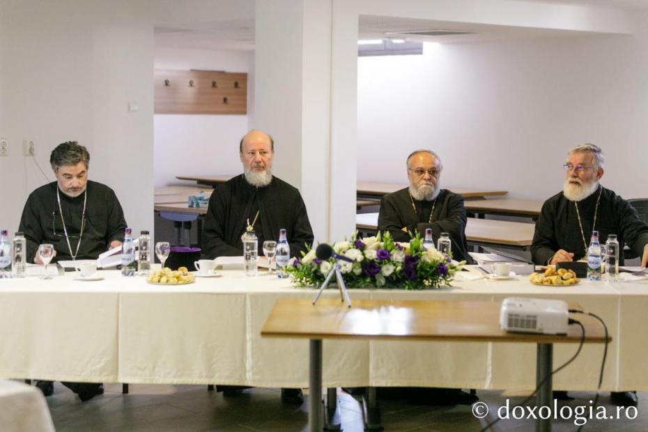 Membrii comisiei de doctorat / Foto: pr. Silviu Cluci