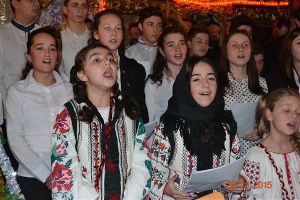 Corul grupului de cateheză al parohiei