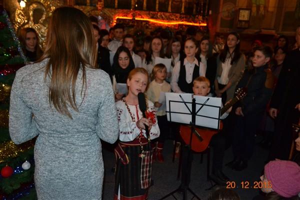 Corul grupului de cateheză al parohiei