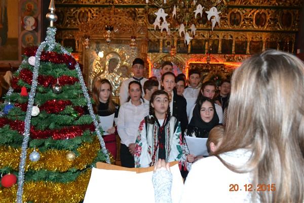 Corul grupului de cateheză al parohiei